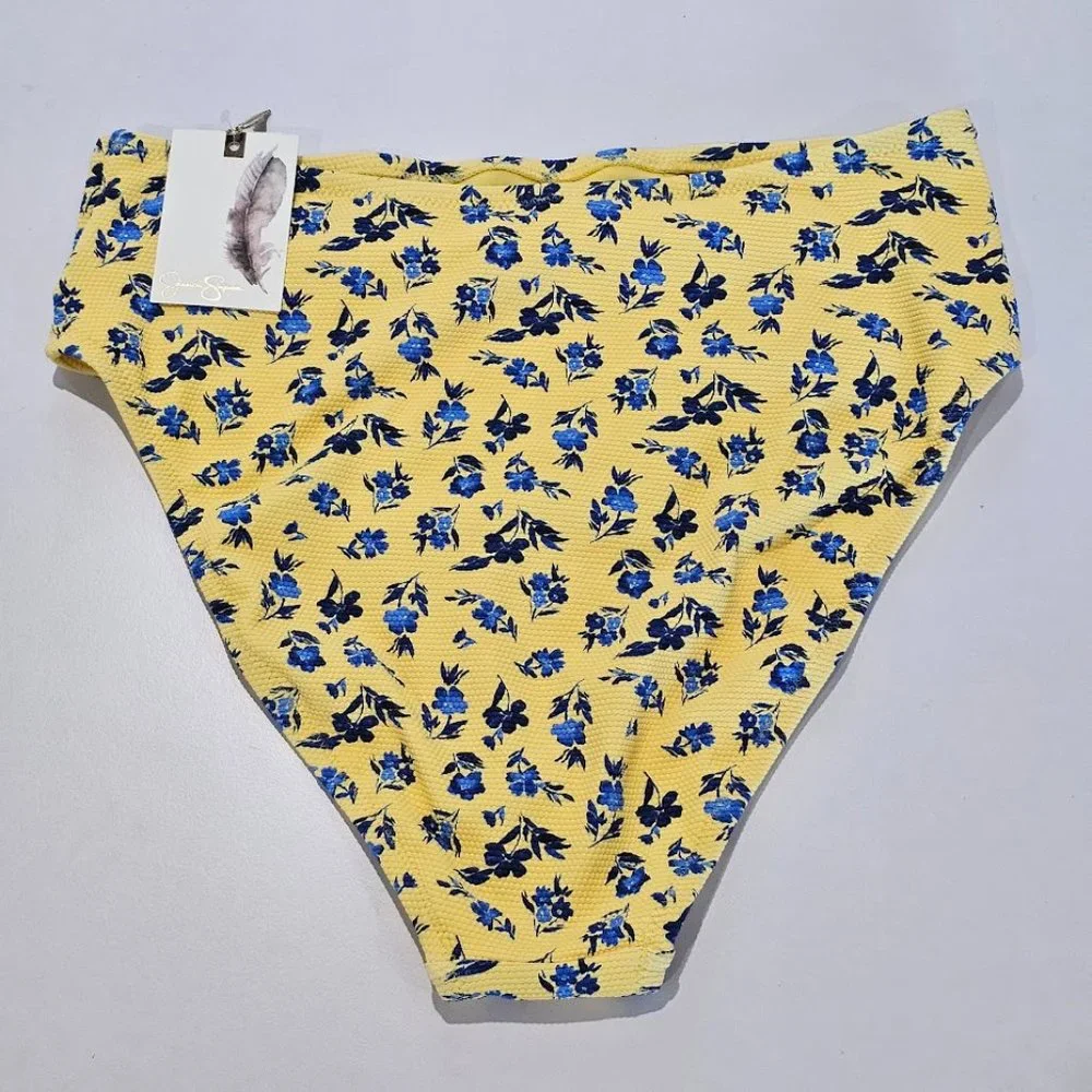 Jessica Simpson Floral Delight Side Shirred Hipster